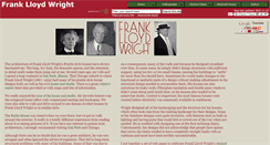 Desktop Screenshot of franklloydwright.tercenim.com
